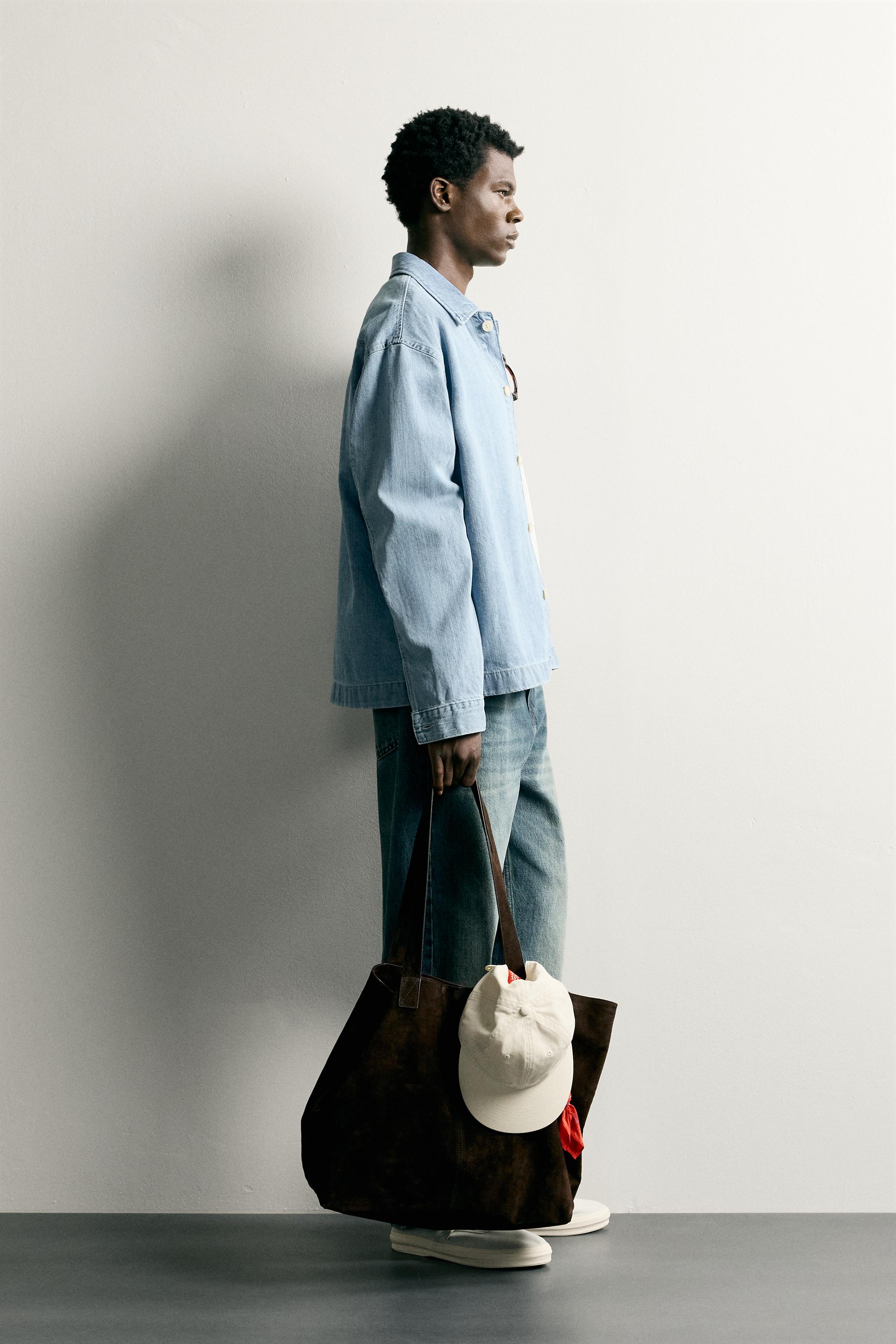 BOXY FIT DENIM SHIRT
